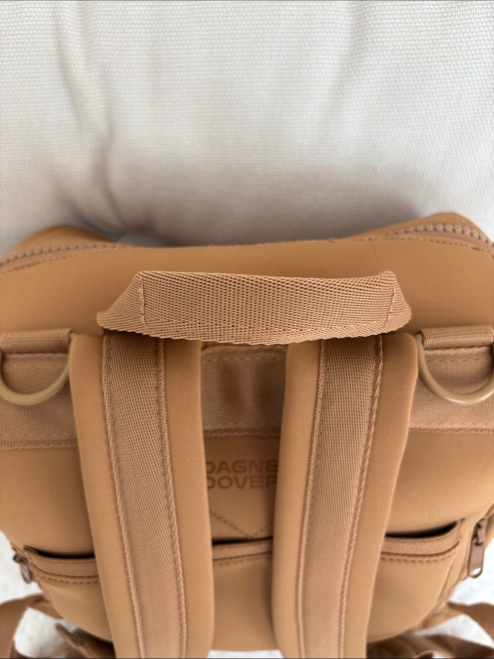 Dagne Dover Brown Tan Backpack Diaper Bag - Picture 4 of 16